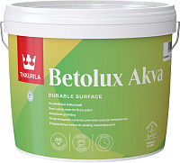 Краска для полов Betolux akva для внутренних работ база С полуглянцевая Tikkurila