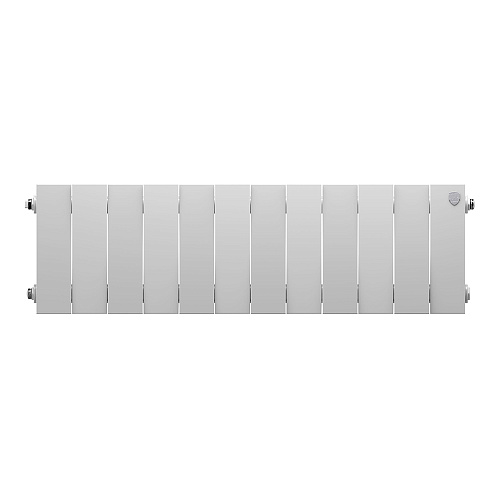 Радиатор биметаллический PianoForte 200мм 12 секций Bianco Traffico Royal Thermo RTPBT20012 купить