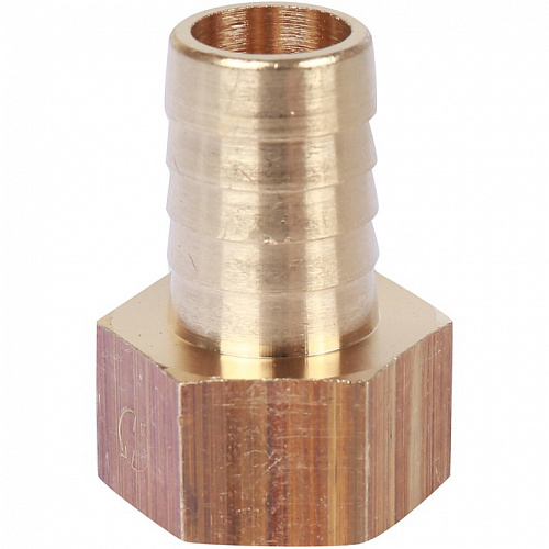 Штуцер внутренняя резьба для шлангов латунь 1/2"*16мм STOUT SFT-0036-001216 купить