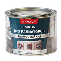 Эмаль алкидная для радиаторов МИКСТОН термостойкая глянцевая - 0.5 л
