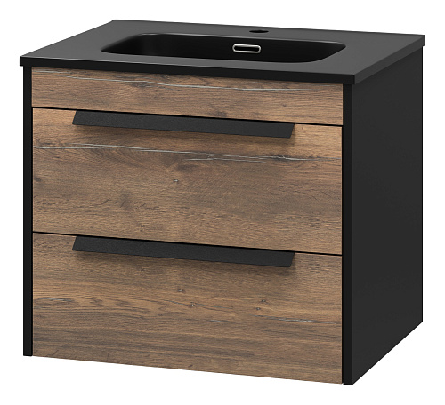 Тумба MONSOUR - 60 (+умывальник Ceramalux 60) подвесная Brevita купить