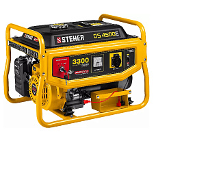 Генератор  бензиновый STEHER GS-4500Е 3300 Вт с электростартером  купить