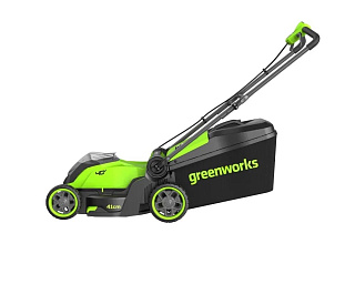 Газонокосилка аккумуляторная Greenworks GD40LM411 40В без аккумулятора и з/у   (2521007) купить