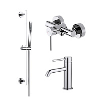 Комплект смесителей ЕВРОПА AQ1310CR+AQ1360CR+AQ2012CR Aquatek AQ1331CR