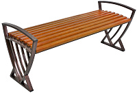 Лавка Герцог 146*60*64 см КомАгро