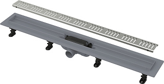 Лоток душевой 650 мм с порогами для перфорированной решетки Alcaplast APZ10-650M купить