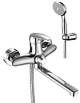 Смеситель универсальный Lemark Linara LM0417C с плоским изливом, хром