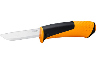 Нож универсальный Fiskars c точилкой (1023618) купить