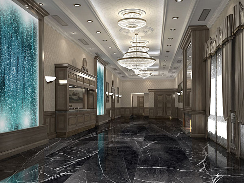 Керамогранит Fedele Negro High glossy 1.44кв.м 60*120см Primavera GR203 купить