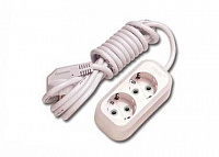 Удлинитель MAKEL MGP 112  2м 2 розетки  евро