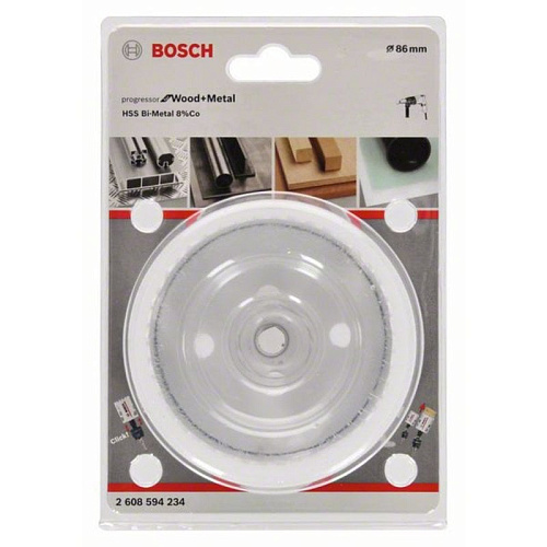 Биметаллическая коронка Bosch Progressor Wood + Metal d 86 мм 2608594234 купить