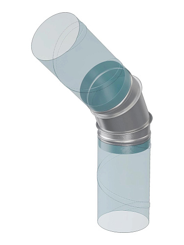 Отвод OTG D125 45° ERA PRO 125OTG45 купить