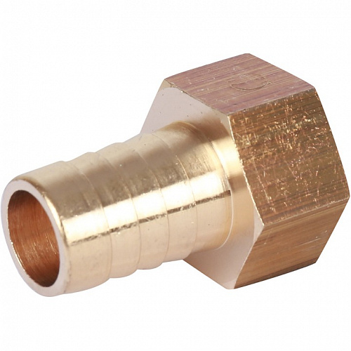 Штуцер внутренняя резьба для шлангов латунь 1/2"*16мм STOUT SFT-0036-001216 купить