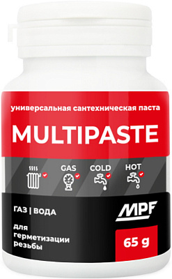 Паста уплотнительная универсальная (вода, газ) 65-70г Masterprof MULTIPASTE ИС.131726 купить
