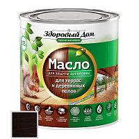 Масло для террас и деревянных полов палисандр Здоровый Дом 0007080
