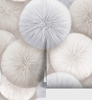 Обои виниловые на флизелиновой основе горячего тиснения Pompon 1.06*10м WallSecret 8992-12