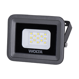 Прожектор светодиодный WFL-10W/06W серый  5700К 10Вт IP65 Wolta купить