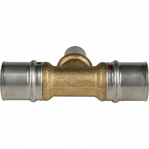 Тройник переходной прессовой для металлопластиковых труб 26*16*26 Stout SFP-0005-261626 купить