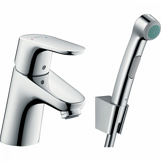 Смеситель HANSGROHE HG Focus Е2 31926000 для раковины с гигиеническим душем купить