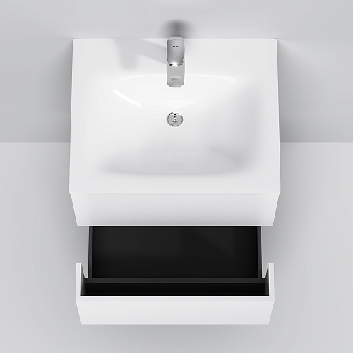 Тумба подвесная SPIRIT V2.0 с раковиной SPIRIT 60 белый глянец AM.PM M70AFHX0602WG купить