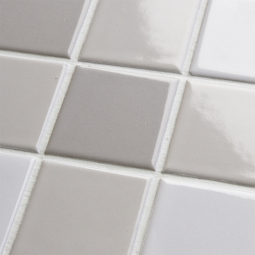 Мозаика керамическая Grey Mix Glossy 48*48мм 30.6*30.6см Starmosaic купить