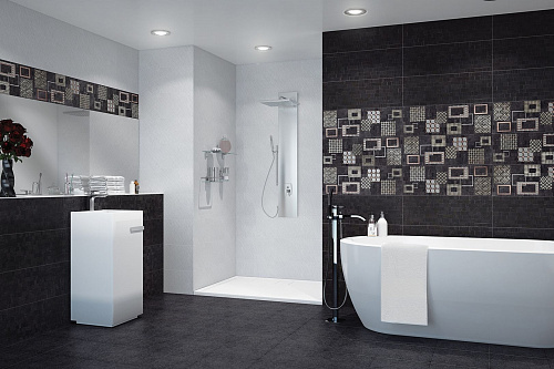 Плитка настенная Commesso Grigio 25.1*70.9см Eletto Ceramica 506771201 купить