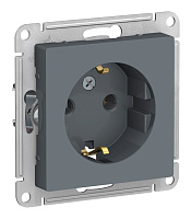 Розетка 1-местная Atlas Design ATN000743 Schneider 432296 грифель