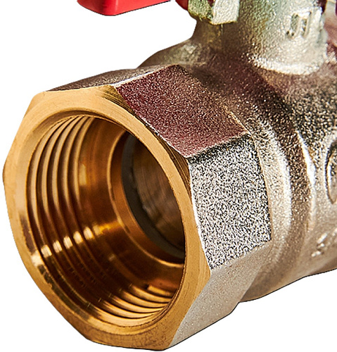 Кран шаровой 3/4 в/н ручка бабочка Rommer RBV-0004-2210220 купить