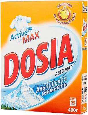 Порошок стиральный автомат Альпийская свежесть 400г Dosia купить
