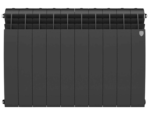 Радиатор биметаллический BiLiner B 500 10 секций Royal Thermo RTBB350010 черный купить