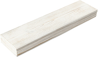 Панель декоративная мебельная брашированная WALLWOOD White Wood 4*140*560мм 1.88кв.м купить