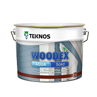 Кроющий антисептик Teknos Woodex Aqua Solid Бесцветный 2.7 л