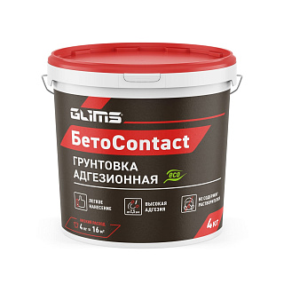 Грунтовка БетоContact для внутренних работ Глимс (4кг) купить