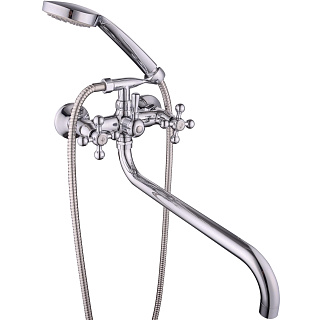 Смеситель для ванной Lucky Tap BBD-2005-35S-69 709 с длинным изливом хром купить