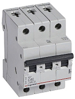 Выключатель автоматический RX3 419712 3П 40A 4.5кА Legrand 350993