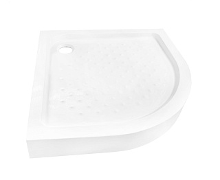Поддон акриловый SANTREK AQUA-R-900 с сифоном 90*90*14см SANTREK AQUA 322110  купить