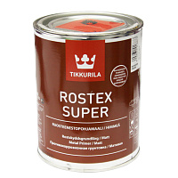 Противокоррозионная грунтовка Tikkurila Rostex Super Красно-коричневая 1 л