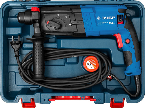 Перфоратор Зубр ЗП-24-750 К SDS plus купить