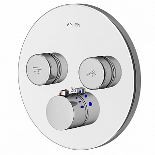 Смеситель AM.PM Inspire 2.0 TouchReel с термостатом монтируемый в стену F50A85700 купить