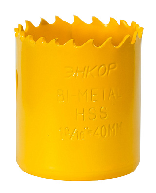 Коронка биметаллическая Энкор Bi-Metal М42 40 мм 24340 купить