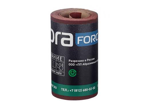 Шкурка шлифовальная рулон на бумажной основе 115мм P 150 коричневая ABRAFORCE 68417 купить