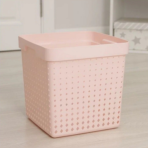 Корзинка SEOUL 21л пудровый Plastic Centre PT1324ПД-5 купить