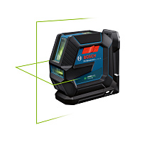 Лазерный нивелир BoschGLL 2-15 G + LB10 (зеленый луч) лин гориз/верт самовыр до 15м +/- 0.3мм/м (0601063W00)