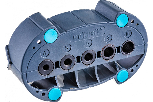 Шаблон для сверления 4,5,6,8,10мм Wolfcraft 4685000 купить