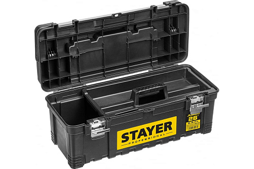 Ящик для инструмента Stayer Jumbo-26" пластиковый 38003-26_z01 купить