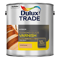 Лак паркетный Dulux Diamond Glaze Бесцветный глянцевый