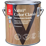 Лазурь полупрозрачная для деревянных фасадов VALTTI COLOR CLASSIC  бесцветная база EC  Tikkurila (2.7л)