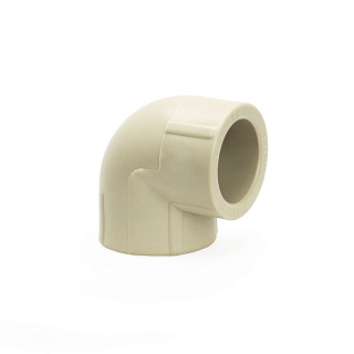 Угольник PPR 90*32мм Lammin полипропиленовый серый Lm31034090032G купить