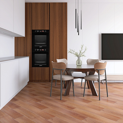 Ламинат SPC Unit доска 4V Дуб Браун 1220*180*4мм 43класс FloorWood 3939 купить