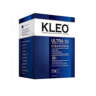 Клей для стеклообоев и флизелиновых обоев KLEO ULTRA 50 - 0.5 кг купить